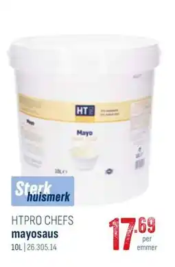 Horeca totaal Htpro chefs mayosaus aanbieding