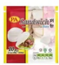 Horeca totaal PA gua bao steamy buns zwart sandwich aanbieding