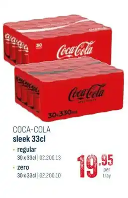 Horeca totaal Coca-cola sleek aanbieding