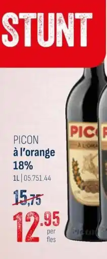 Horeca totaal Picon à l'orange 18% aanbieding