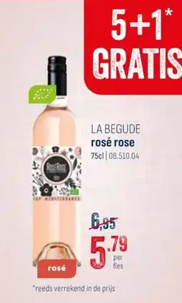 Horeca totaal La begude rosé rose aanbieding