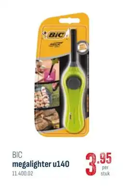 Horeca totaal BIC megalighter u140 aanbieding