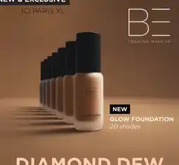 ICI PARIS XL Be creative make up glow foundation aanbieding