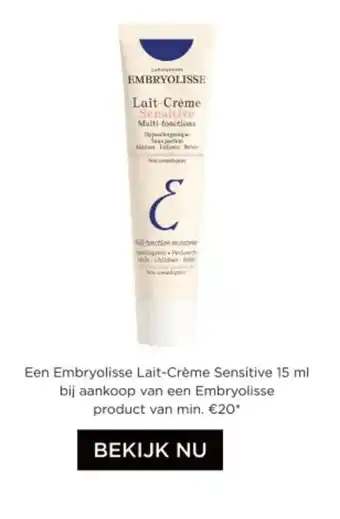 Embryolisse Lait-Crème Sensitive