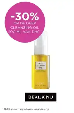 ICI PARIS XL Op de deep cleansing oil van dhc aanbieding
