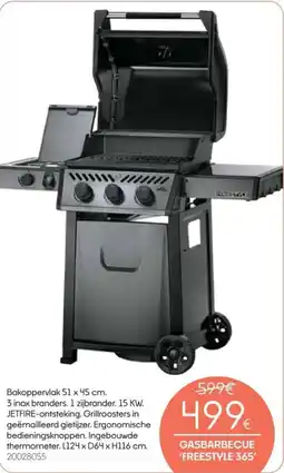 HandyHome Gasbarbecue 'freestyle 365' aanbieding