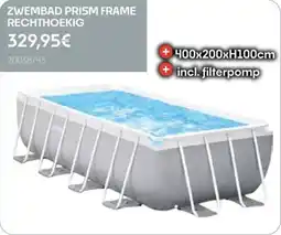 HandyHome Zwembad prism frame rechthoekig aanbieding