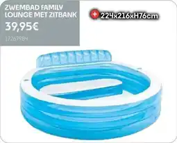 HandyHome Zwembad family lounge met zitbank aanbieding