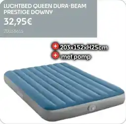 HandyHome Luchtbed queen dura-beam prestige downy aanbieding