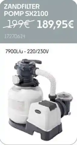 HandyHome Zandfilter pomp SX2100 aanbieding