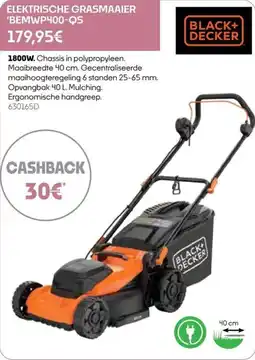 HandyHome Elektrische grasmaaier 'BEMWP400-QS aanbieding
