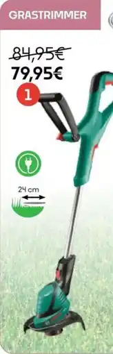 HandyHome Elektrische trimmer/graskantmaaier ART24 aanbieding