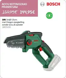HandyHome Bosch Accu kettingzaag pruner saw aanbieding