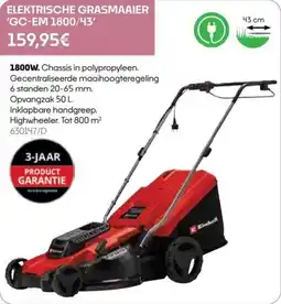 HandyHome Elektrische grasmaaier GC-EM 1800/43 aanbieding