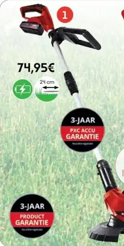 HandyHome Grastrimmer op accu 'GE-CT 18 LI' aanbieding