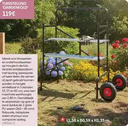 HandyHome Tuinstelling 'gardenfold' aanbieding