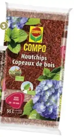 HandyHome Rode houtchips aanbieding