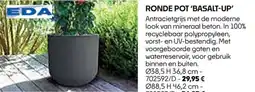 HandyHome Ronde pot 'basalt-up' aanbieding
