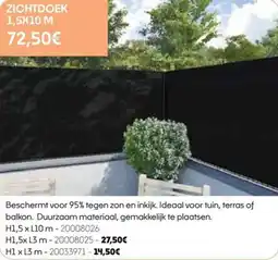 HandyHome Zichtdoek aanbieding