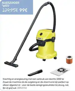 HandyHome Alleszuiger 'WD3' aanbieding