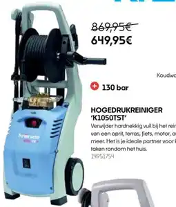 HandyHome Hogedrukreiniger 'K1050TST' aanbieding