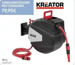HandyHome Kreator Tuinslanghouder met tuinslang aanbieding