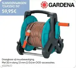 HandyHome Gardena Slangenwagen 'classic 50' aanbieding