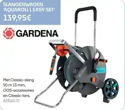 HandyHome Gardena Slangenwagen 'aquaroll l easy set' aanbieding