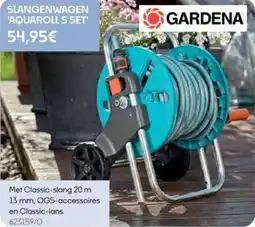 HandyHome Gardena Slangenwagen 'aquarolls set' aanbieding