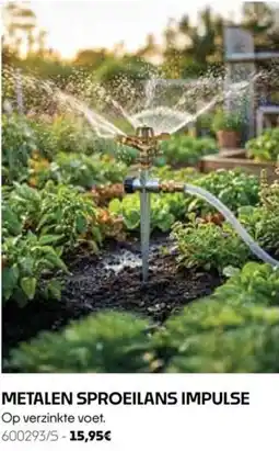 HandyHome Metalen sproeilans impulse aanbieding
