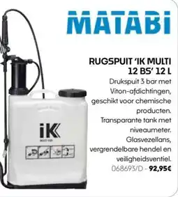 HandyHome Rugspuit 'ik multi 12 bs' aanbieding