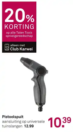 Karwei Pistoolspuit aanbieding