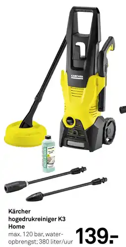 Karwei Kärcher hogedrukreiniger K3 Home aanbieding