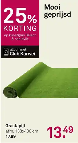 Karwei Grastapijt aanbieding