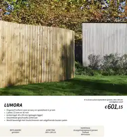 Horta Lumora aanbieding