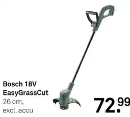 Karwei Bosch 18V EasyGrassCut aanbieding
