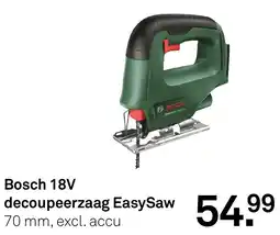 Karwei Bosch 18V Decoupeerzaag EasySaw aanbieding
