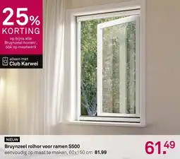 Karwei Bruynzeel rolhor voor ramen S500 aanbieding