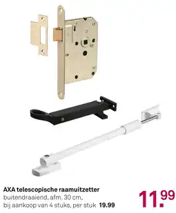 Karwei AXA Telescopische Raamuitzetter aanbieding