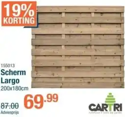 Cevo Scherm Largo aanbieding