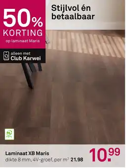 Karwei Laminaat XB Maris aanbieding