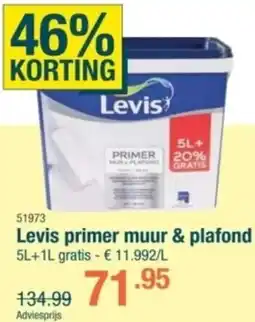 Cevo Levis primer muur & plafond aanbieding