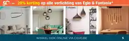 Cevo Op alle verlichting van Eglo & Fantasia aanbieding
