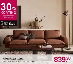 Karwei Karwei 3-zits bank Ella aanbieding
