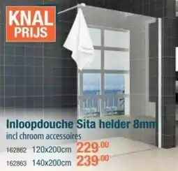 Cevo Inloopdouche Sita helder 8mm aanbieding