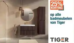 Cevo Op alle badmeubelen van Tiger aanbieding
