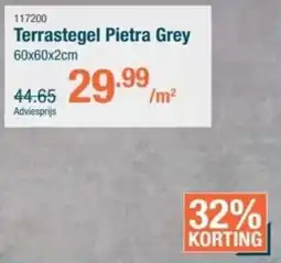 Cevo Terrastegel Pietra Grey aanbieding