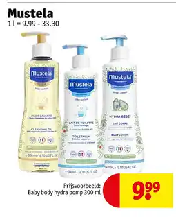 Kruidvat Mustela aanbieding