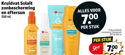 Kruidvat Kruidvat Solait zonbescherming en aftersun aanbieding