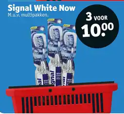 Kruidvat Signal White Now aanbieding